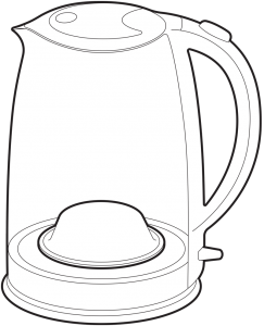 Kettle with ZeoPad